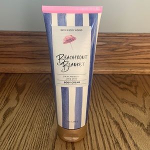 bath and body works body cream: beachfront blanket